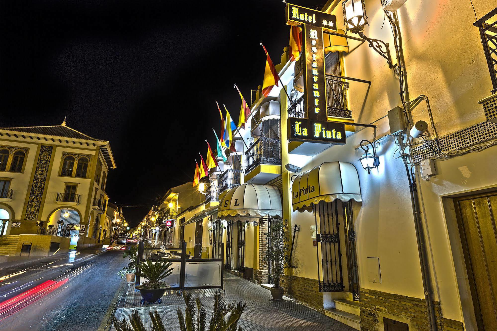Hotel La Pinta Palos de la Frontera Exterior foto